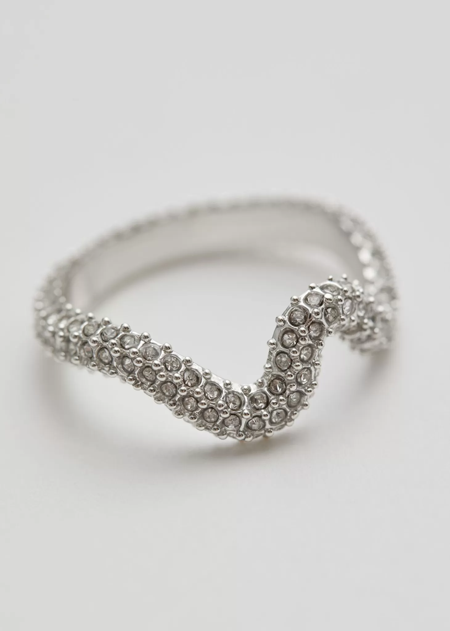Ringer*& Other Stories Krystallutsmykket Ring Solv